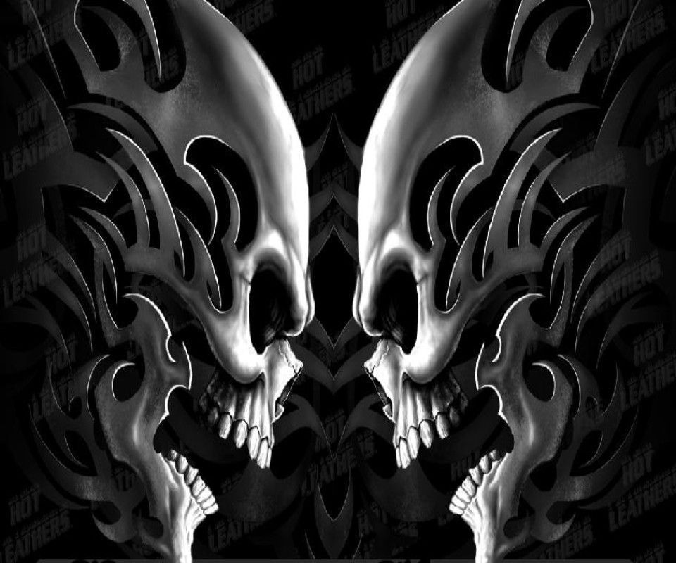 Detail 3d Skull Wallpaper Nomer 59
