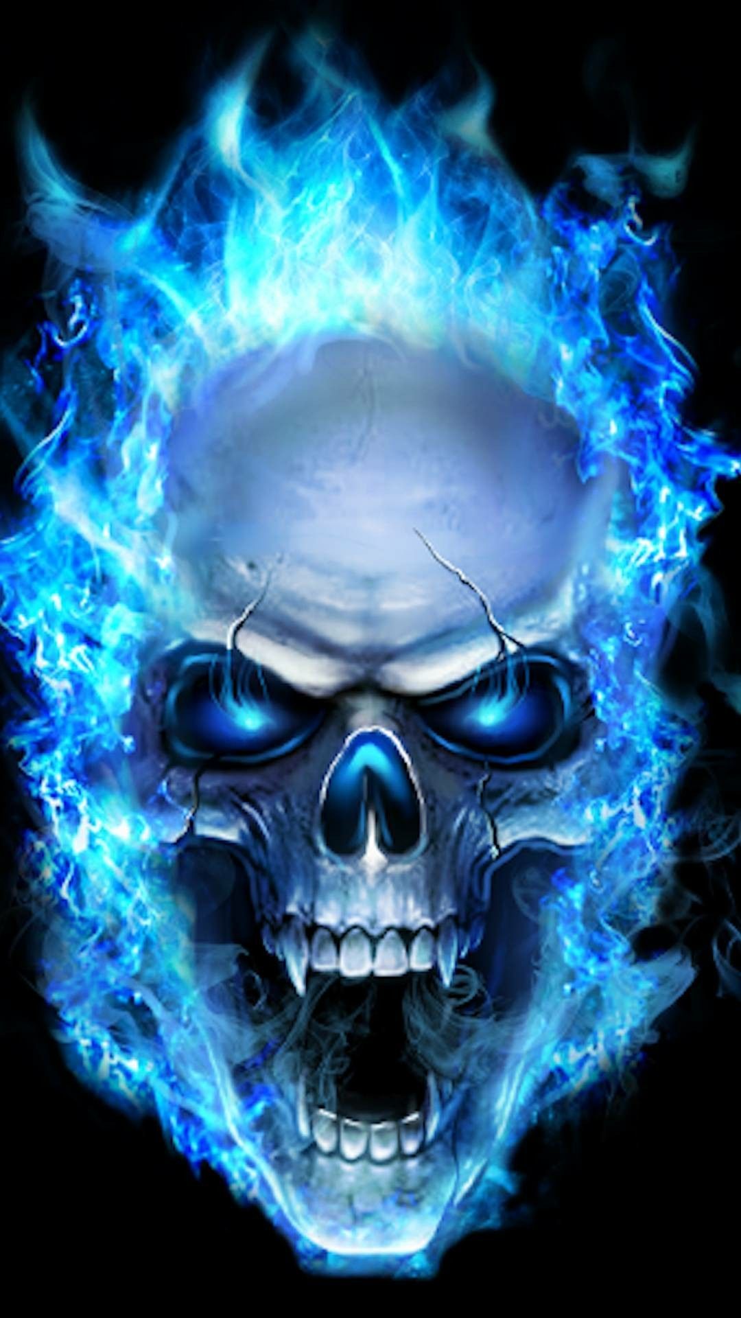 Detail 3d Skull Wallpaper For Iphone Nomer 2