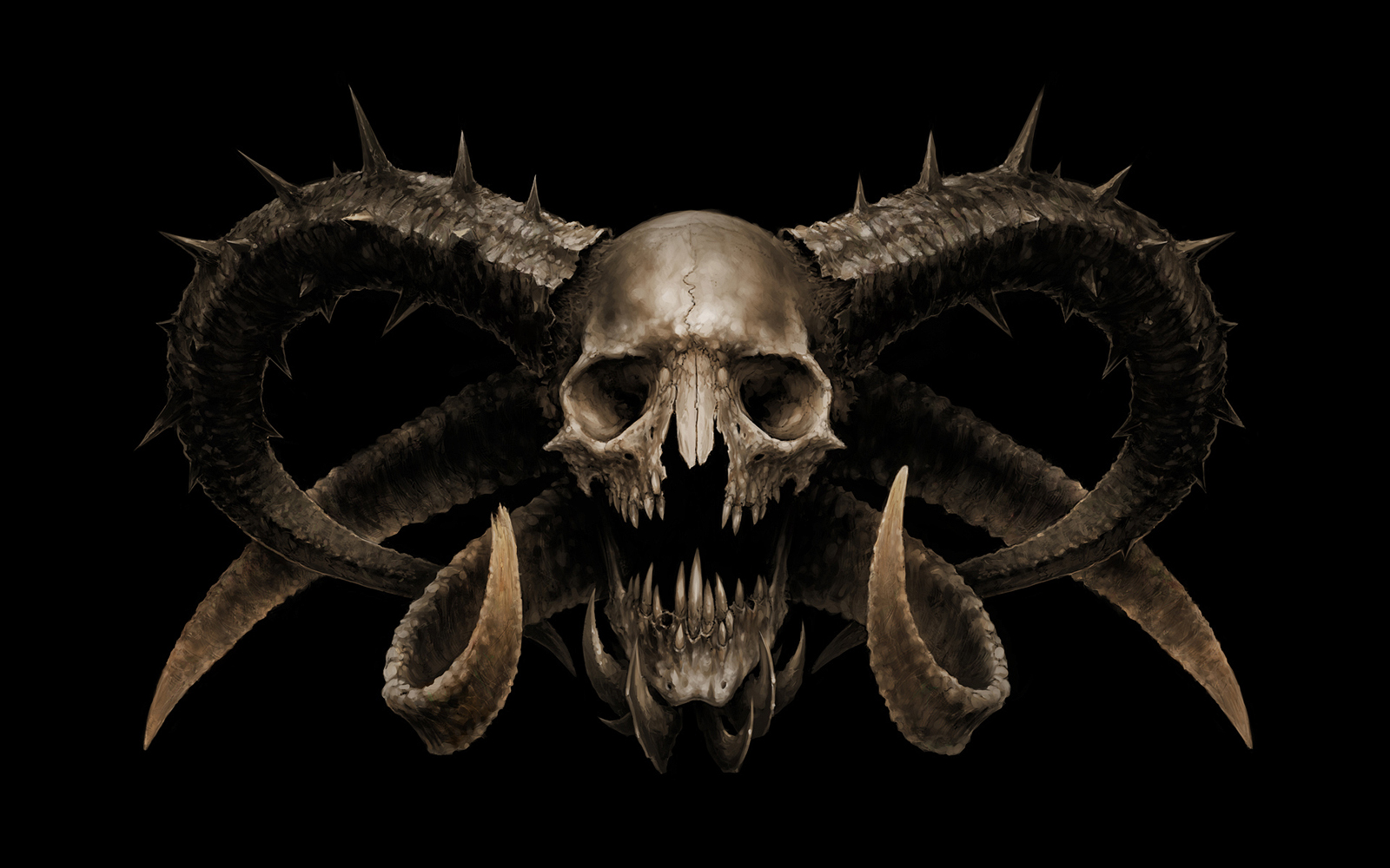 Detail 3d Skull Wallpaper For Pc Nomer 46