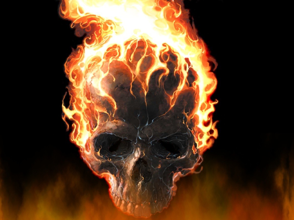 Detail 3d Skull Wallpaper For Pc Nomer 55