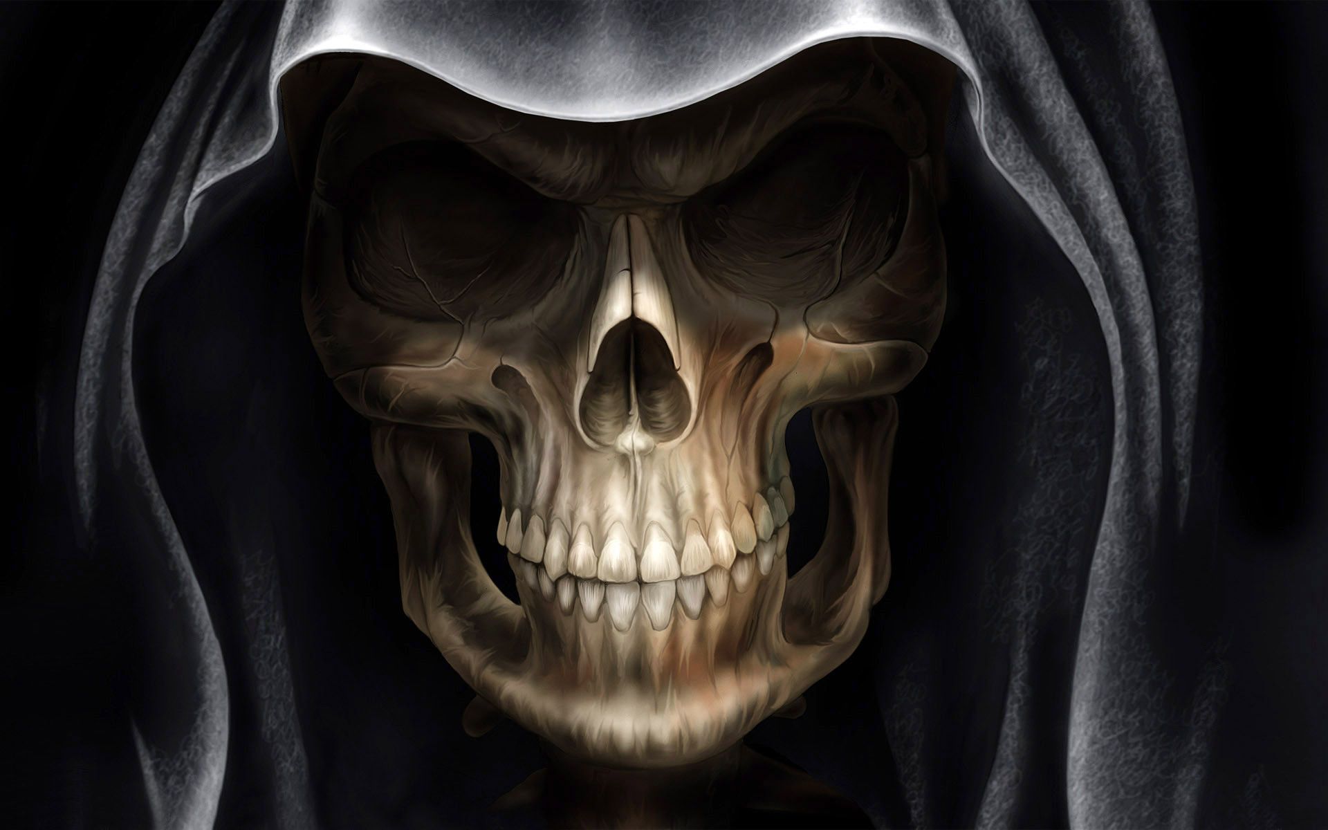 Detail 3d Skull Wallpaper Hd Nomer 26