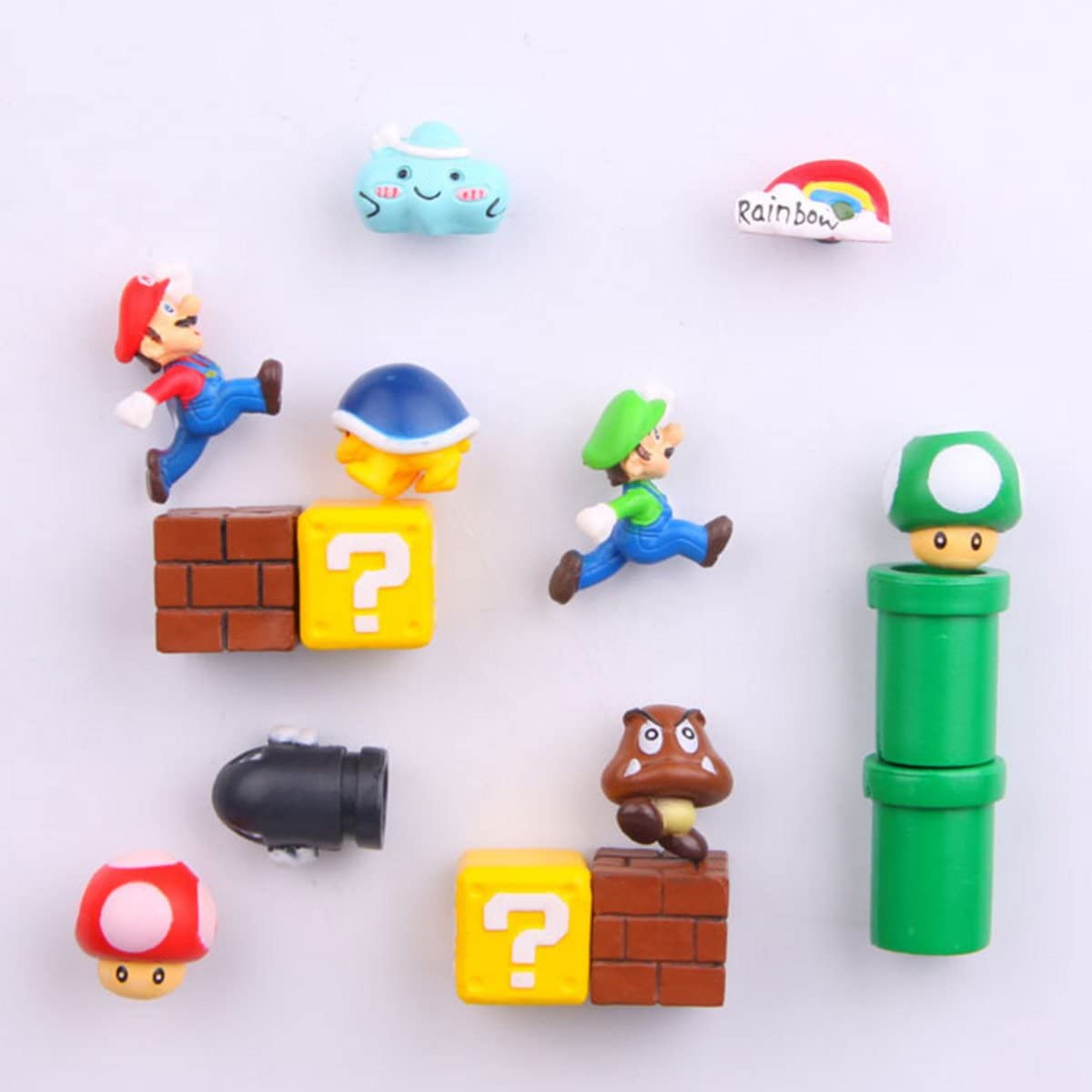 Detail 3d Super Mario Fridge Magnets Nomer 28