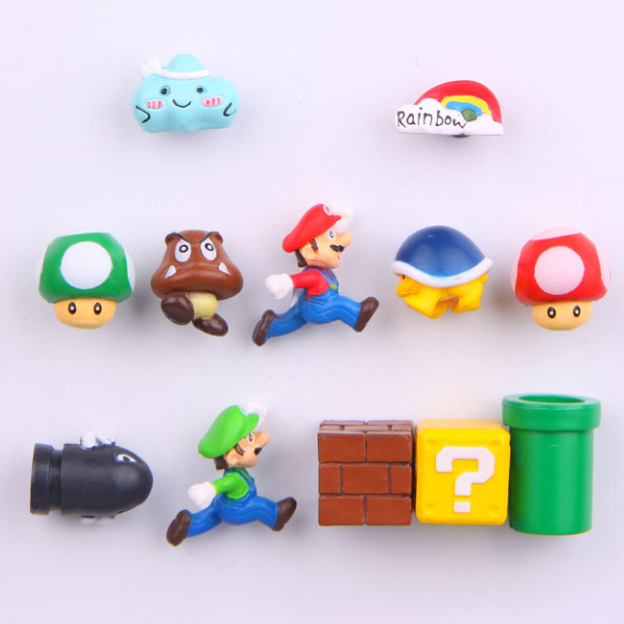 Detail 3d Super Mario Fridge Magnets Nomer 33