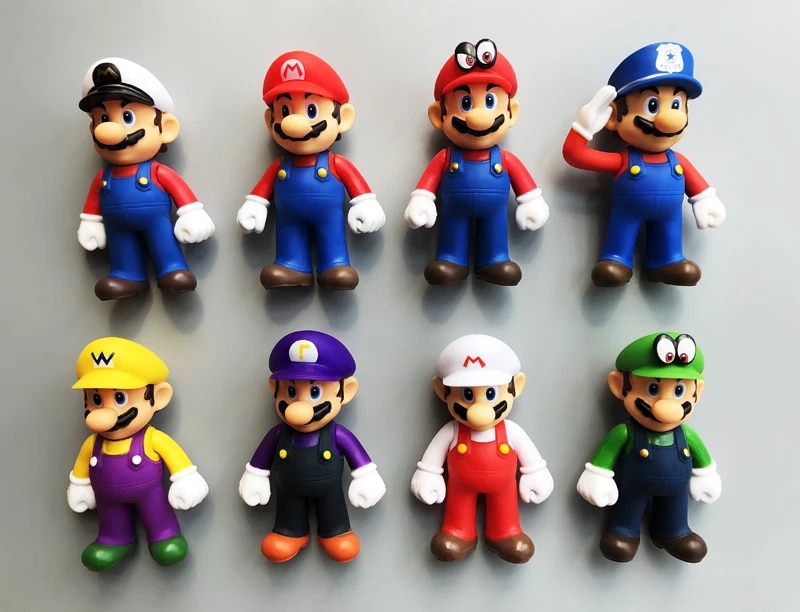 Detail 3d Super Mario Fridge Magnets Nomer 35