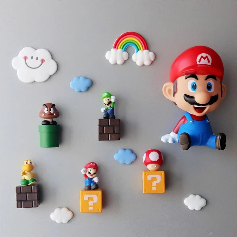 Detail 3d Super Mario Fridge Magnets Nomer 37