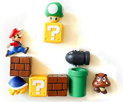 Detail 3d Super Mario Fridge Magnets Nomer 46