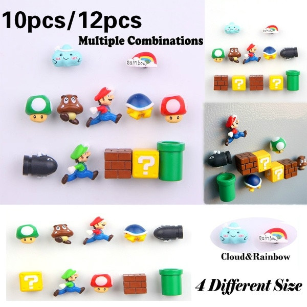 Detail 3d Super Mario Fridge Magnets Nomer 55