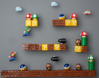 Detail 3d Super Mario Fridge Magnets Nomer 56