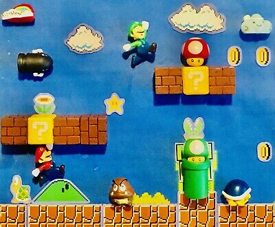 Detail 3d Super Mario Fridge Magnets Nomer 7