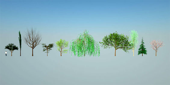 Detail 3d Tree Sketchup Nomer 49