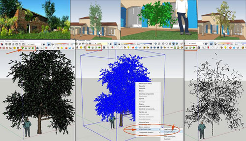 Detail 3d Tree Sketchup Nomer 54