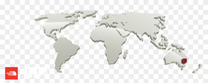 Detail 3d World Map Png Transparent Background Nomer 9