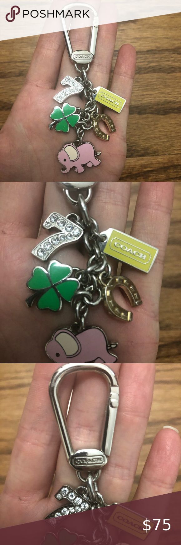 Detail 4 Leaf Clover Keychain Nomer 7