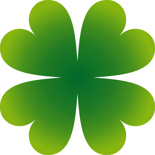 Detail 4 Leaf Clover Vector Free Nomer 34