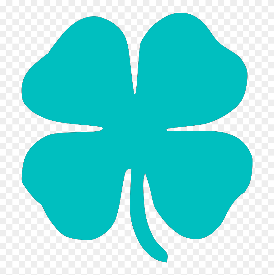 Detail 4 Leaf Clover Vector Free Nomer 8