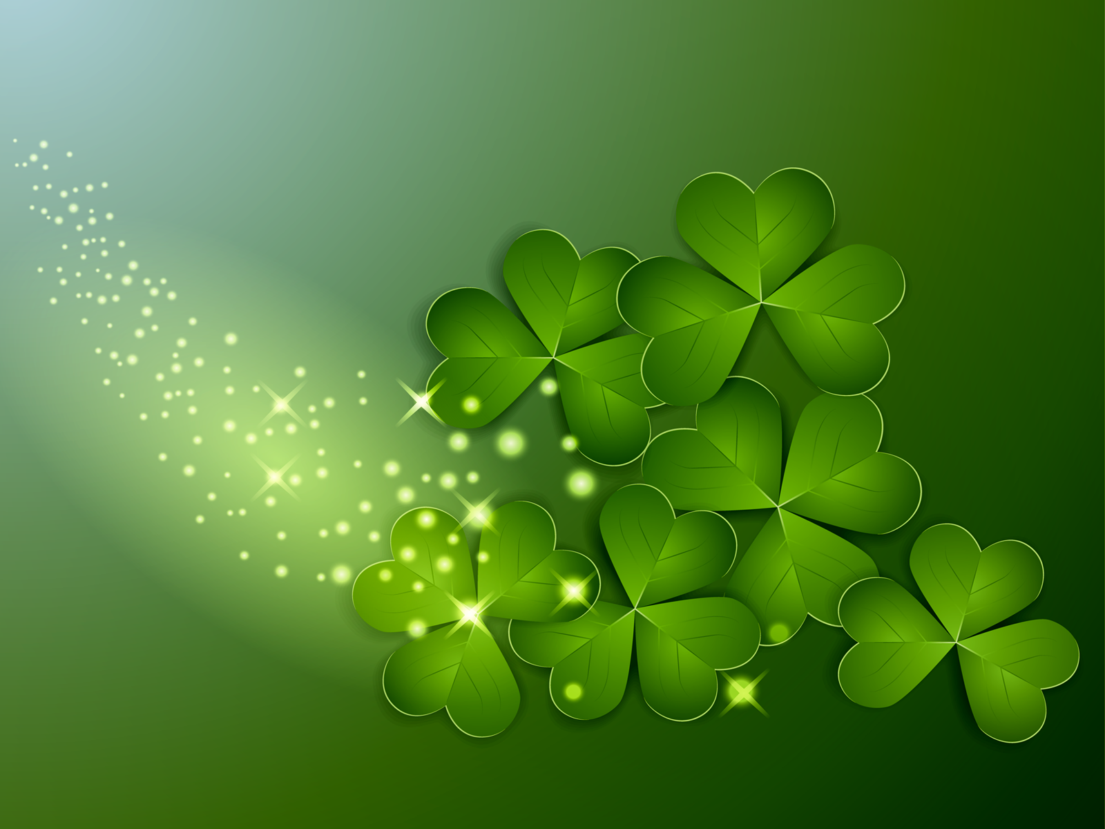 Detail 4 Leaf Clover Wallpapers Nomer 19