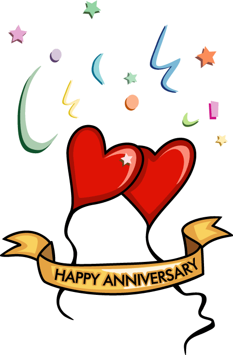 Detail 40th Wedding Anniversary Clipart Nomer 3