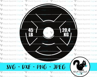 Detail 45 Lb Plate Clipart Nomer 39