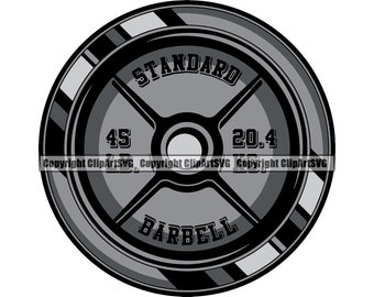 Detail 45 Lb Weight Plate Clipart Nomer 35