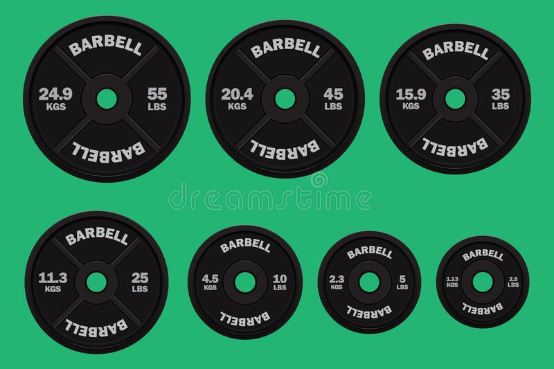 Detail 45 Lb Weight Plate Clipart Nomer 38