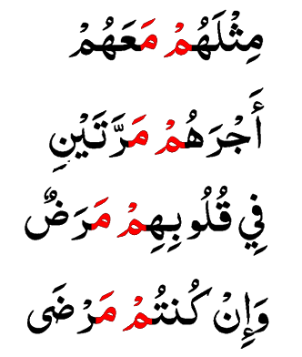 Detail 5 Contoh Idgham Mutamatsilain Nomer 56