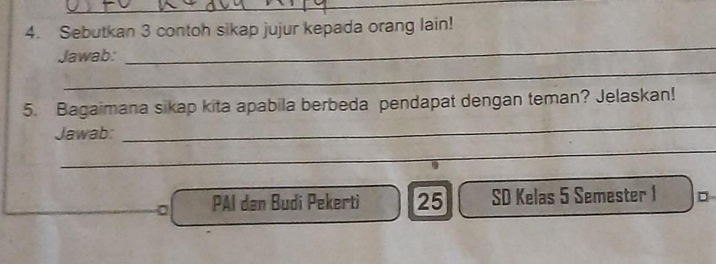 Detail 5 Contoh Sikap Jujur Di Rumah Nomer 43