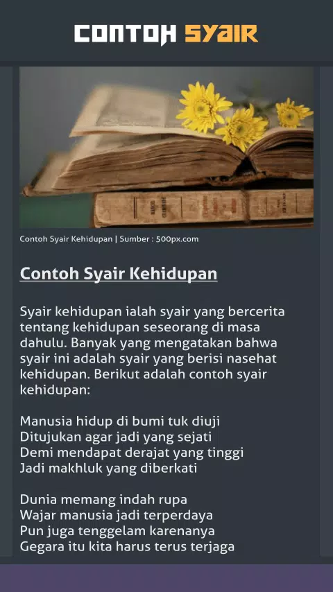 Detail 5 Contoh Syair Nomer 41
