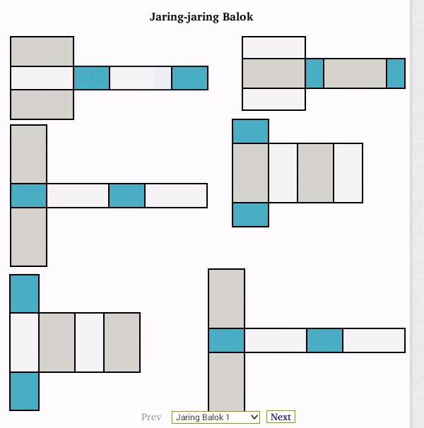 Detail 5 Gambar Jaring Jaring Balok Nomer 2