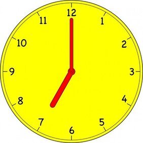 Detail 5 O Clock Clipart Nomer 34