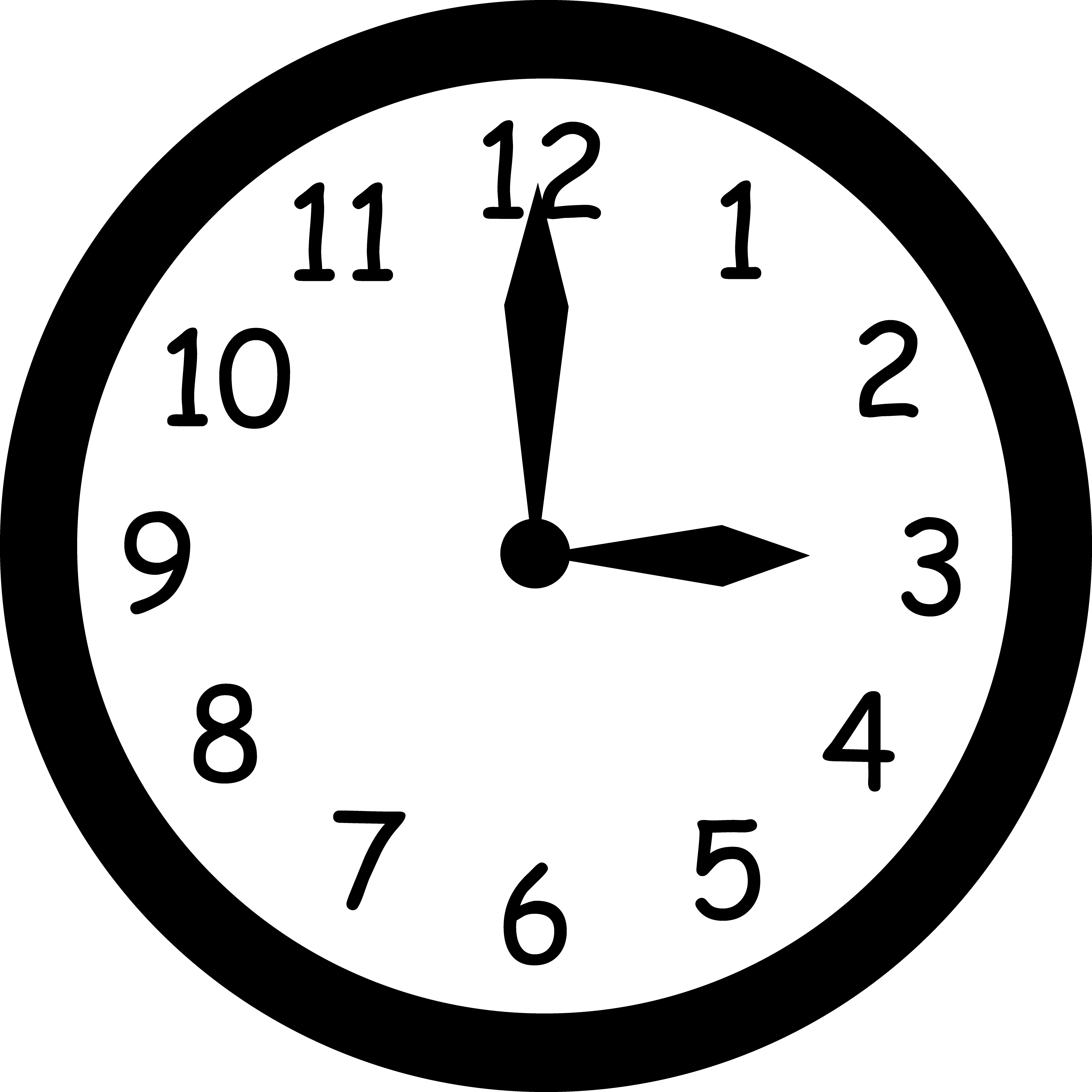 Detail 5 O Clock Clipart Nomer 40