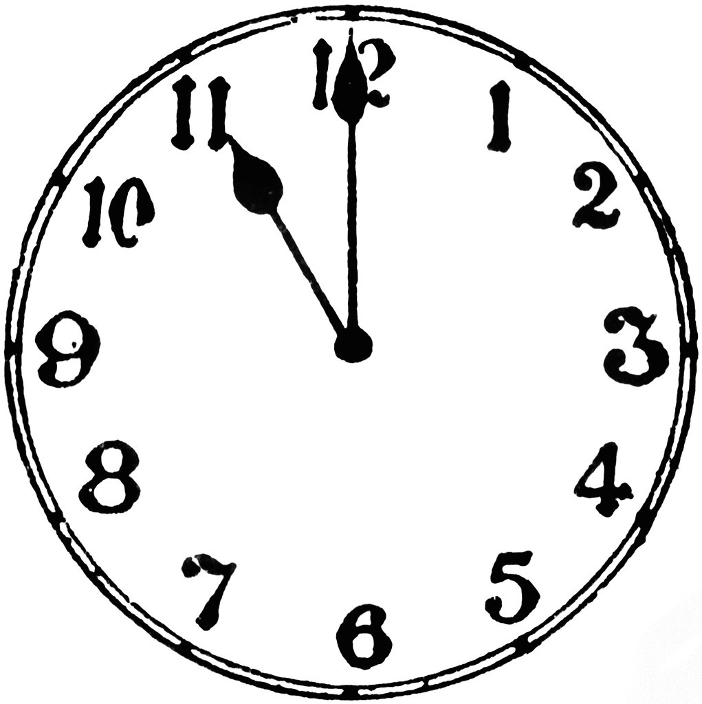 Detail 5 O Clock Clipart Nomer 54