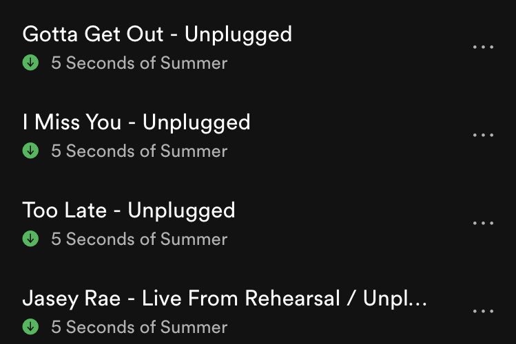 Detail 5 Seconds Of Summer Unplugged Nomer 18