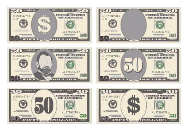 Detail 50 Dollar Bill Clipart Nomer 29