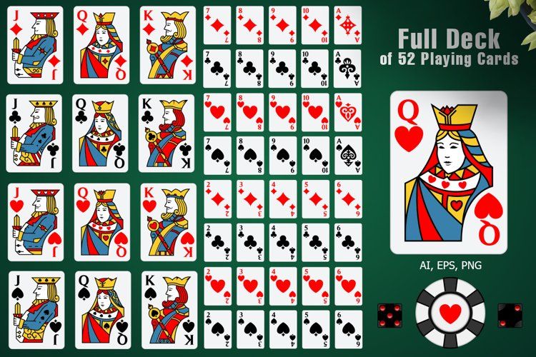 52 Playing Cards Images Download - KibrisPDR