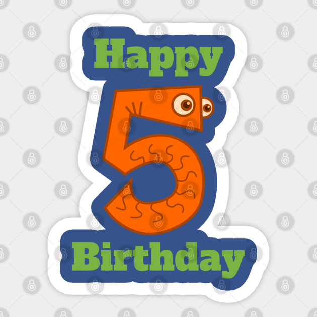 Detail 5th Birthday Png Nomer 48