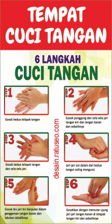 Detail 6 Langkah Cuci Tangan Cdr Nomer 20