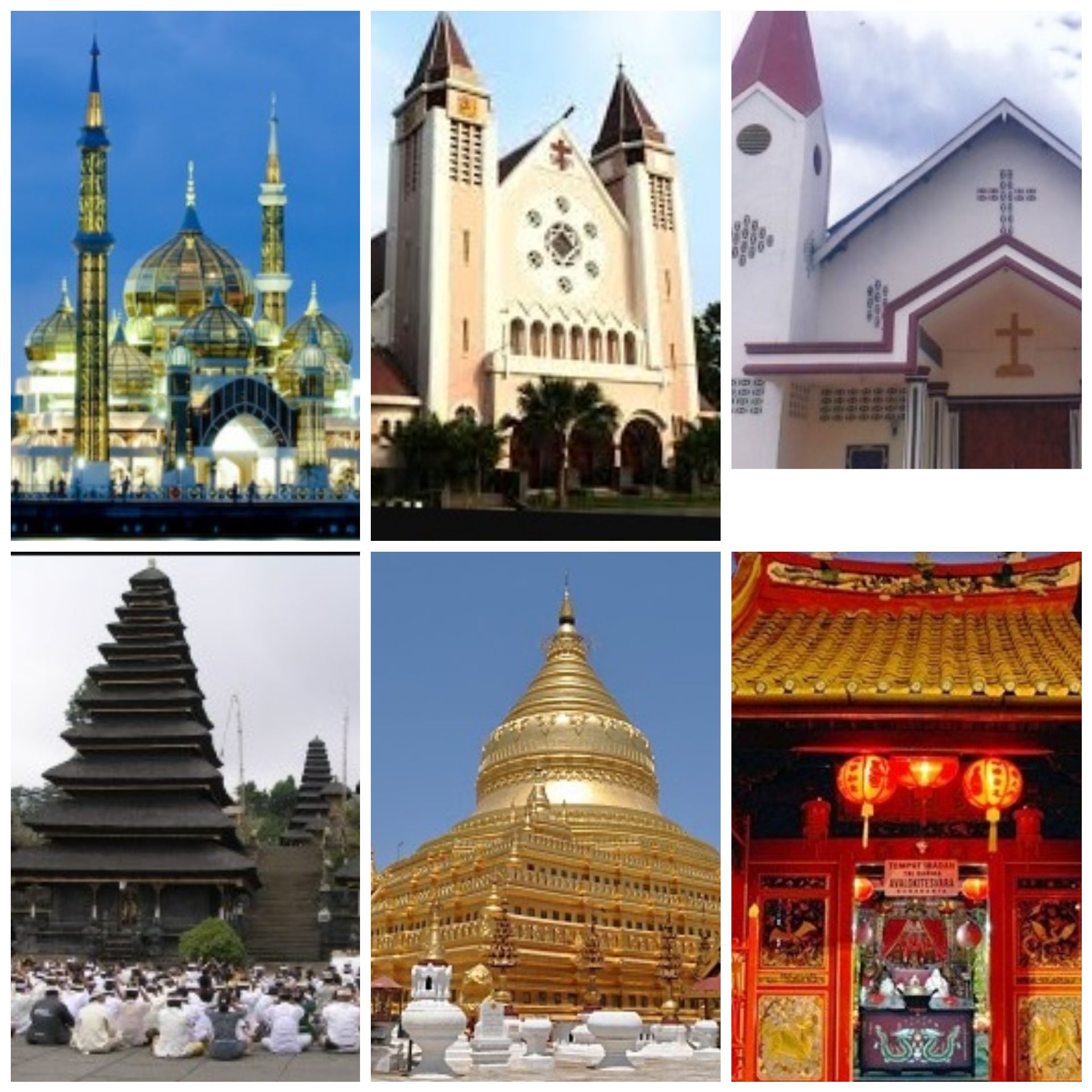 Detail 6 Tempat Ibadah Di Indonesia Dan Gambar Nomer 17