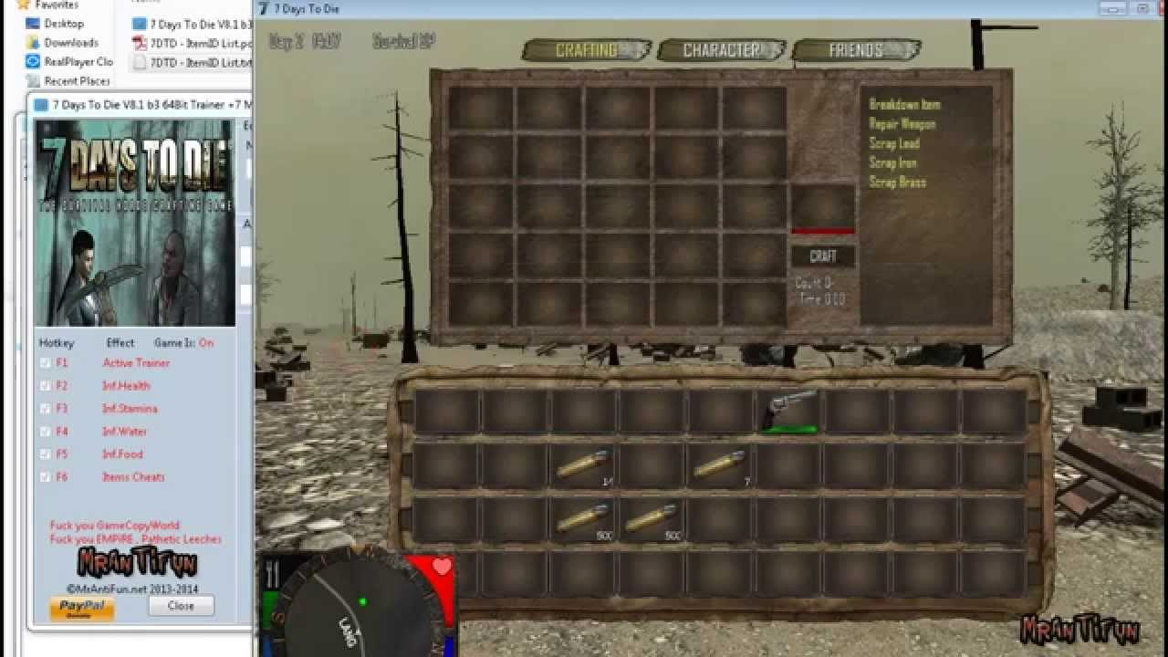 Detail 7 Days To Die Trainer Nomer 13