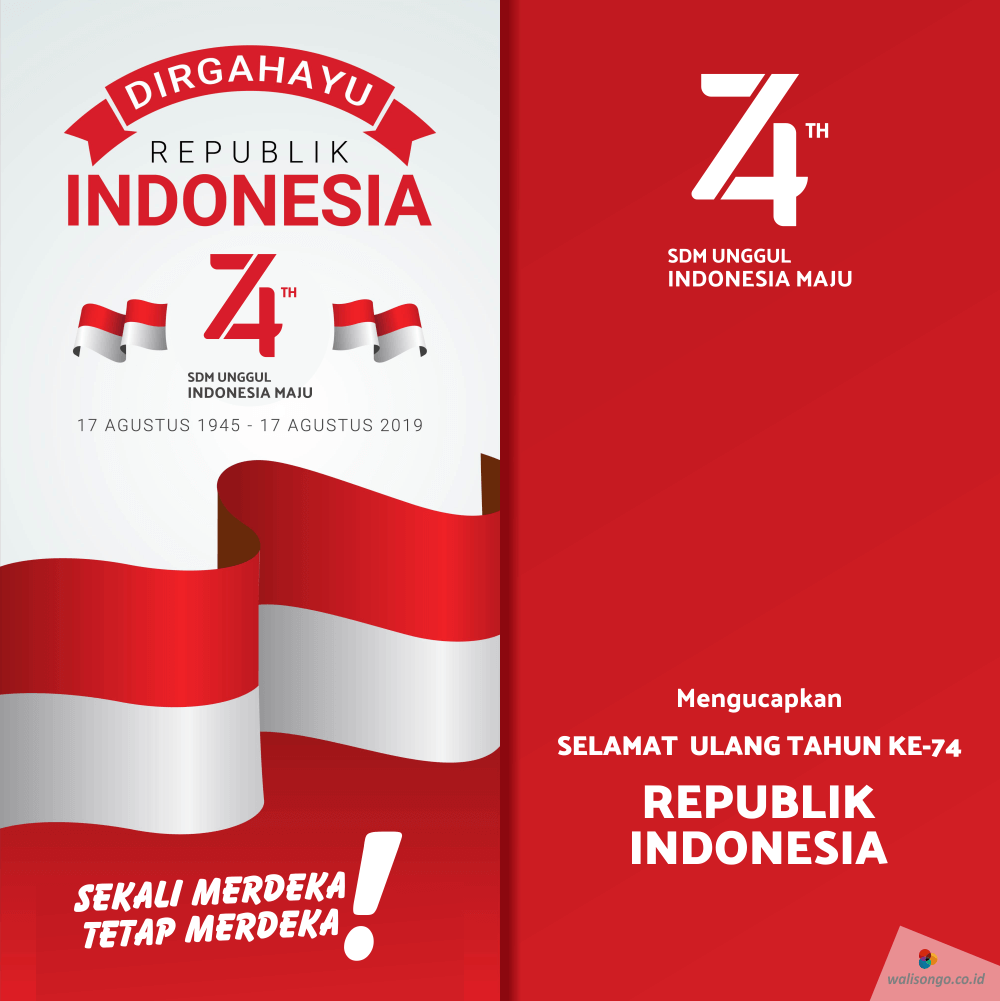 Detail 74 Tahun Indonesia Merdeka Png Nomer 52