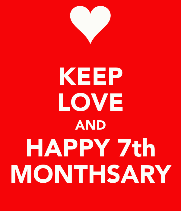 7th Monthsary Quotes - KibrisPDR