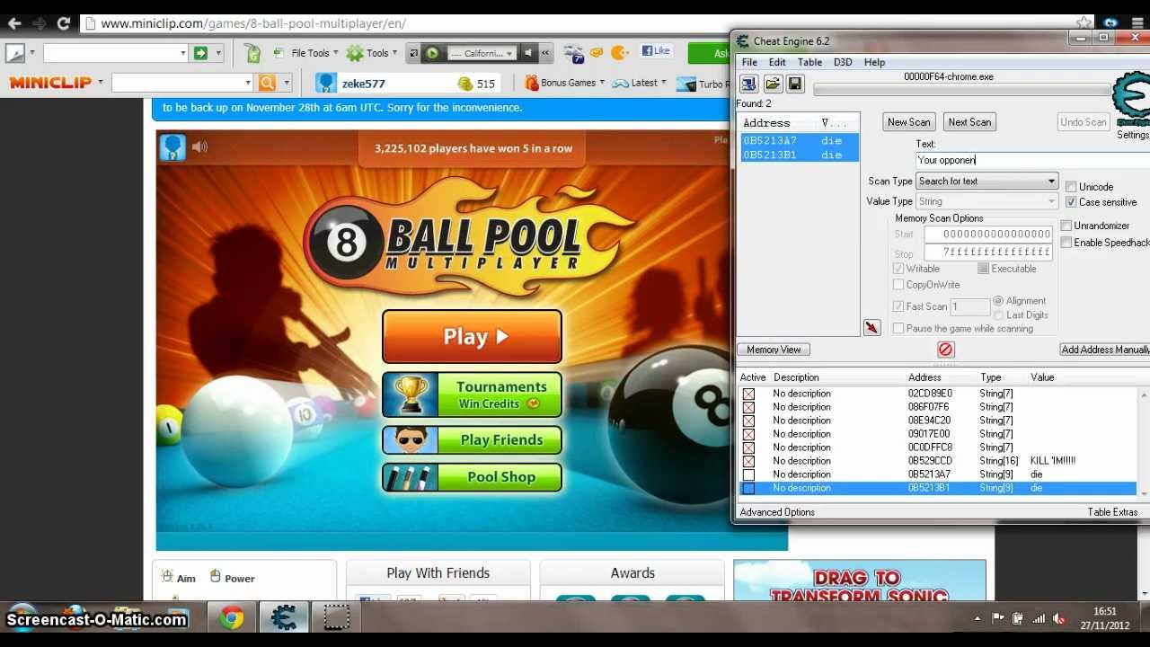 Detail 8 Ball Pool Engine Nomer 4