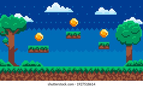 Detail 8 Bit Background Nomer 59