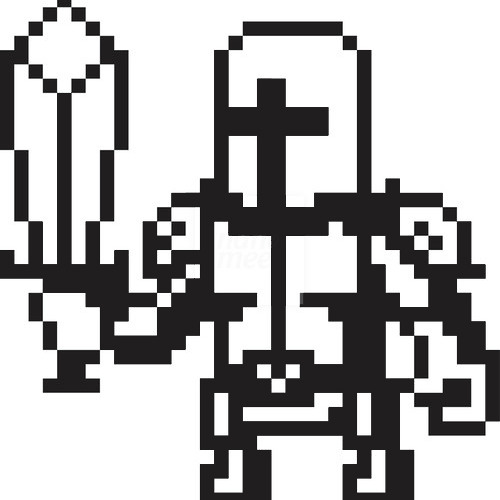 Detail 8 Bit Knight Nomer 18