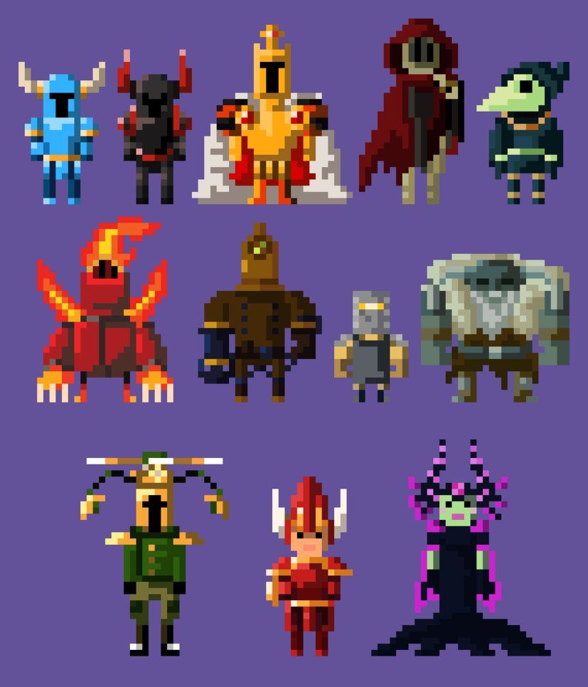 Detail 8 Bit Knight Nomer 27