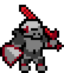 Detail 8 Bit Knight Nomer 5