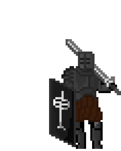 Detail 8 Bit Knight Nomer 42