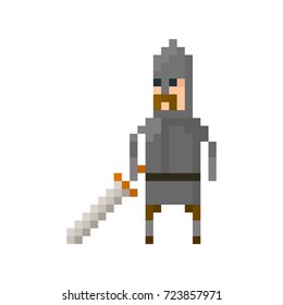 Detail 8 Bit Knight Nomer 7