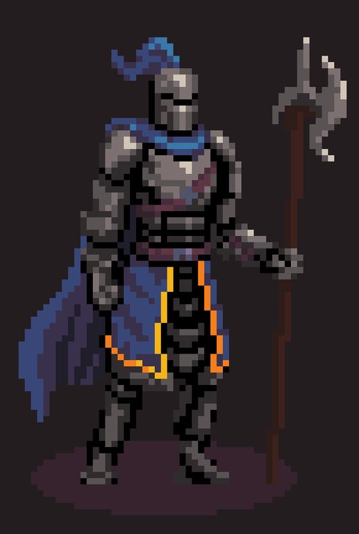 Detail 8 Bit Knight Nomer 8