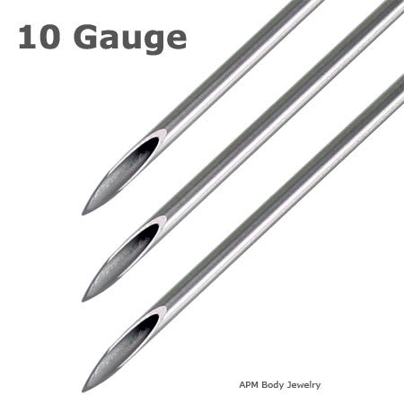 Detail 8 Gauge Needle Piercing Nomer 31