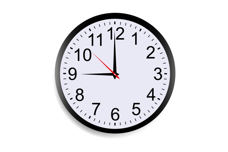 Detail 9 O Clock Clipart Nomer 28